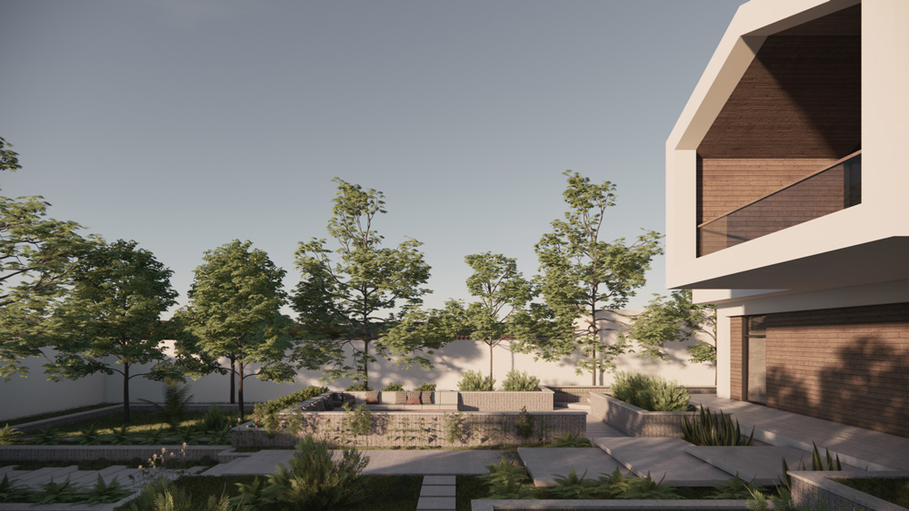 picture no. 1 ofVilla No 25 project, designed by Ahmad Ghodsimanesh & Partners